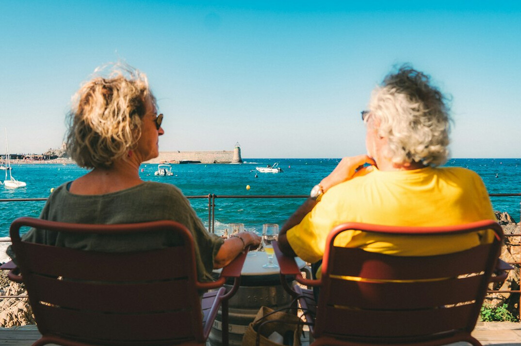 retirement couple relaxing